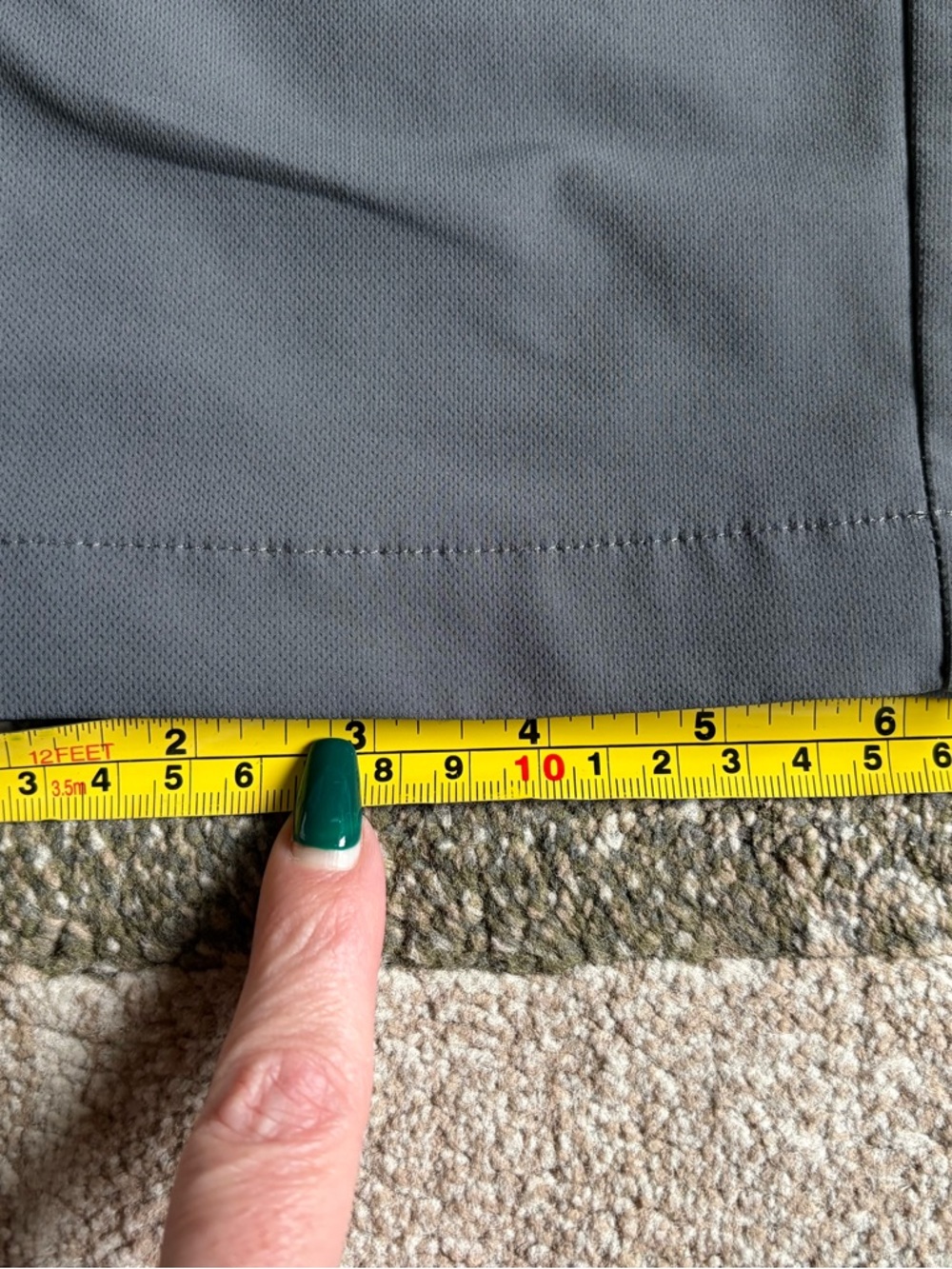 Banana Republic gray outdoor hiking pants, slim fit, size 31x30 Like New - Picture 8 of 11